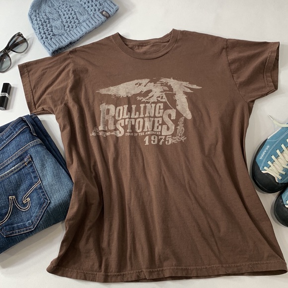 Rolling Stones 1975 Graphics T-Shirt - Picture 7 of 7